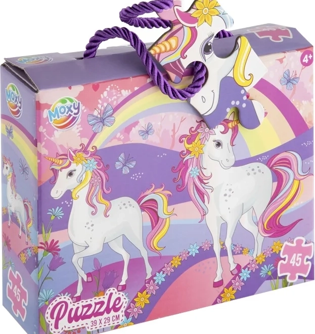 Puzzle Licornes 45 pièces