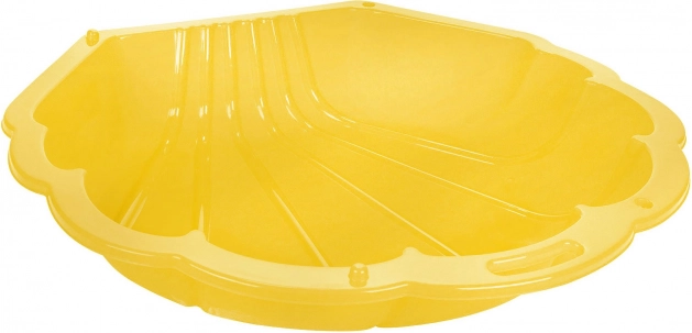Closable Yellow Shell Sandpit - 1pc