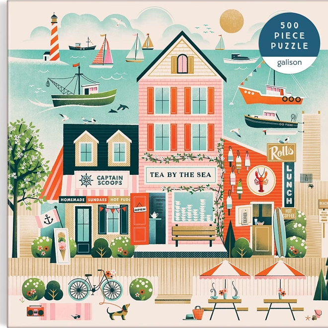 Puzzle Bistro by the Sea 500 Pieces