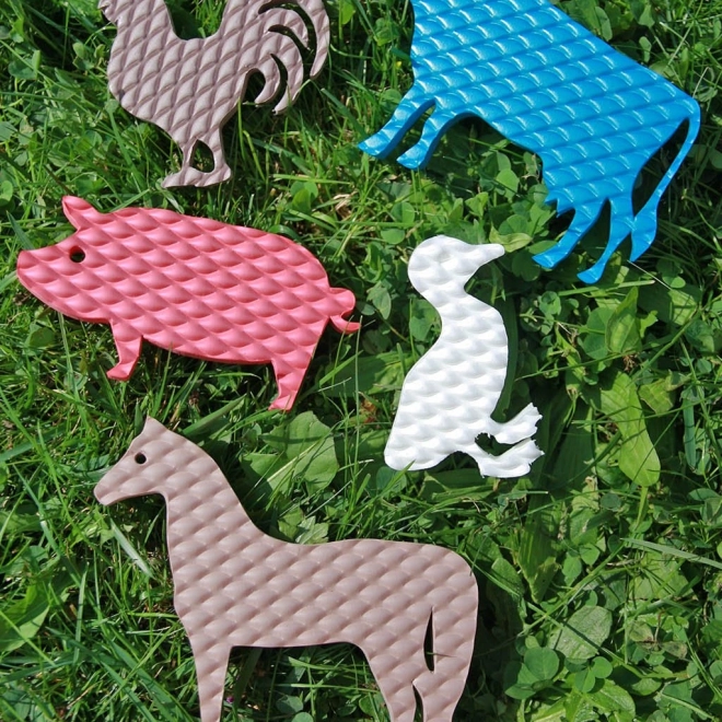Bath Stickers - Foam Animals for the Tub - Domestic
