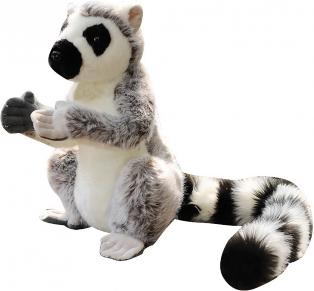 Plush Lemur Grey 28 cm