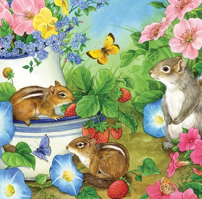 Family Puzzle Chippy Chappies 350 Pieces