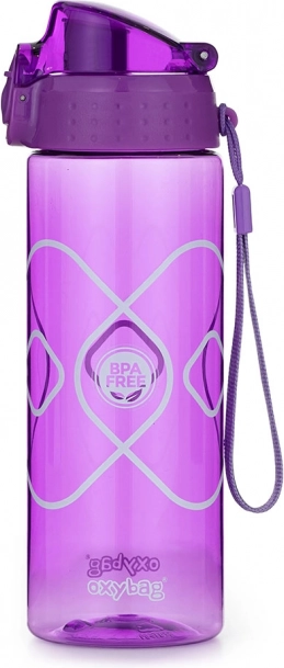 Drinkfles OXY Click 600 ml paars