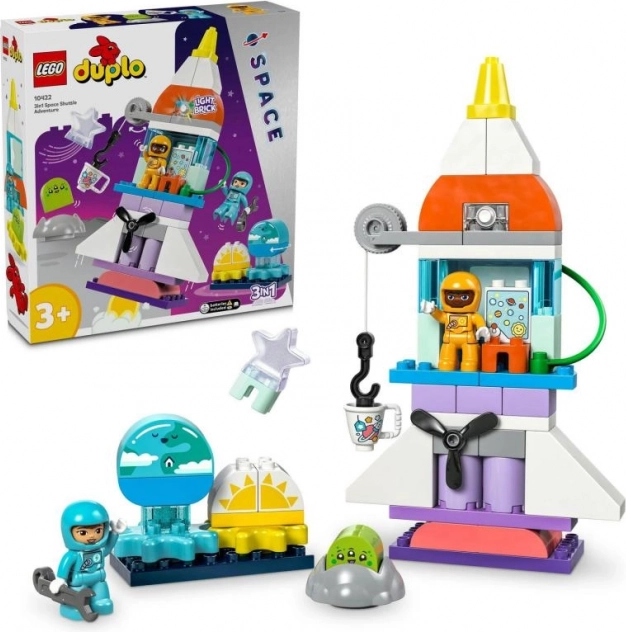 LEGO® DUPLO® 10422 Space Shuttle Adventure 3-in-1