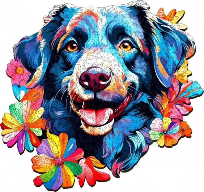 EscapeWelt wooden puzzle dog 200 pieces
