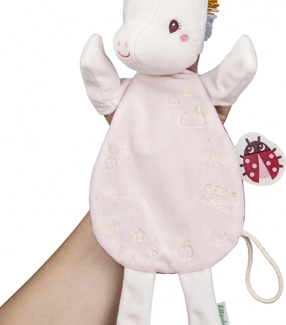 Lilliputiens Puppet Unicorn Lena Glows in the Dark