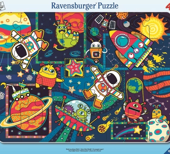 Puzzle Mystérieux Univers 40 pièces