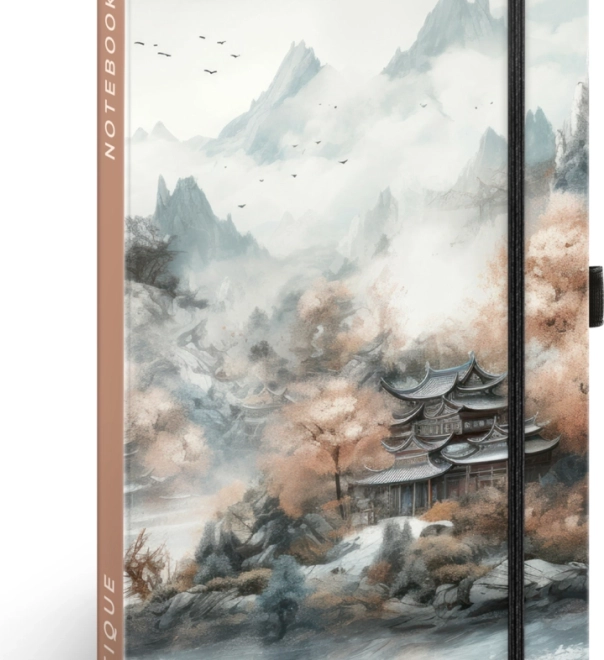 Gelijnd notitieboek Notique Japan 13 × 21 cm