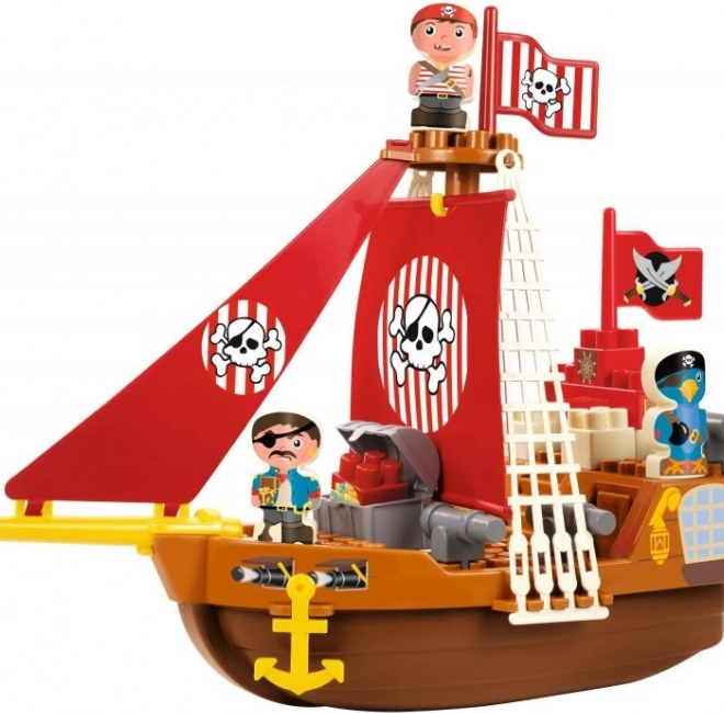 Piratenboot voor kleine avonturiers
