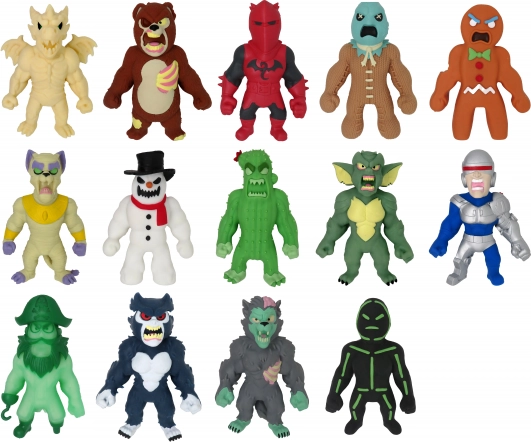 Flexi Monster Series 6 – stretchable spooky figures