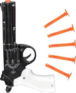 Suction Cup Dart Gun 21 cm – Kids Set