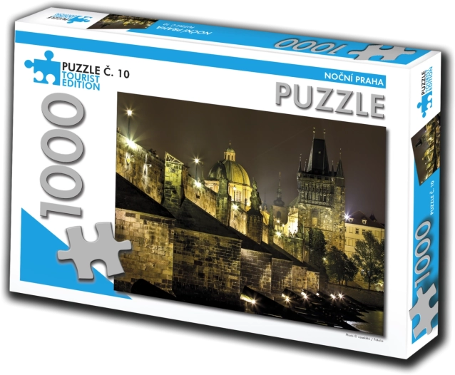 Puzzle Nuit Prague 1000 pièces
