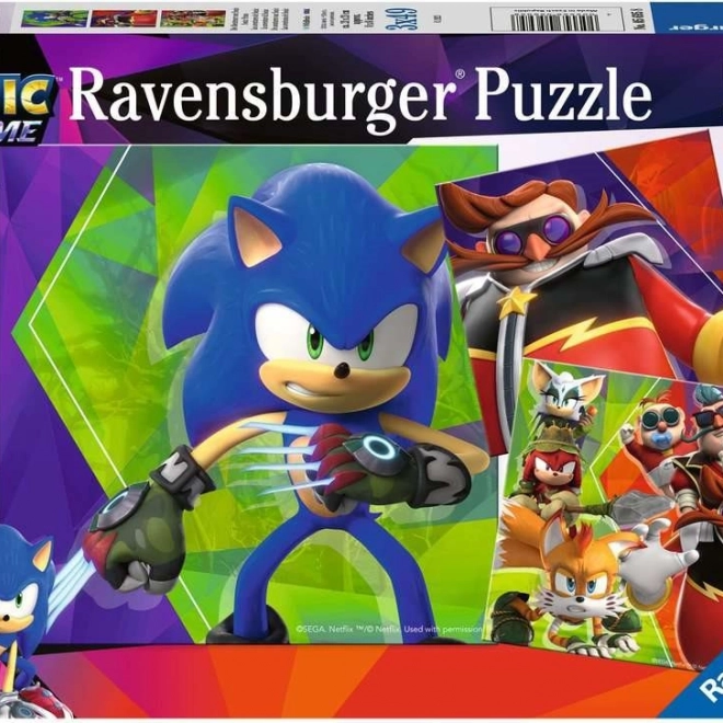Puzzel Sonic Prime 3x49 stukjes