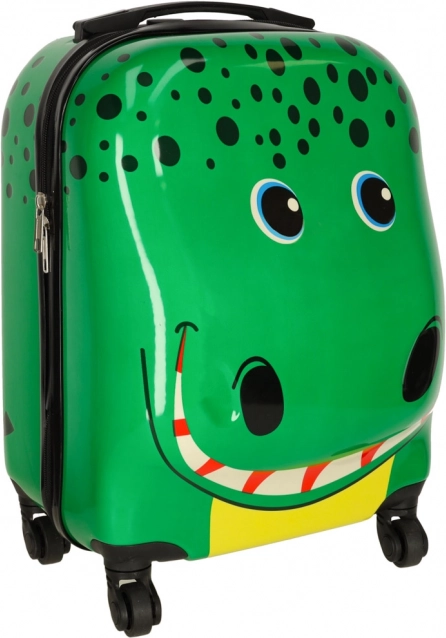 Children's rolling travel suitcase – Crocodile