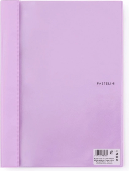 Classeur rapide A4 avec poche avant PASTELINI violet