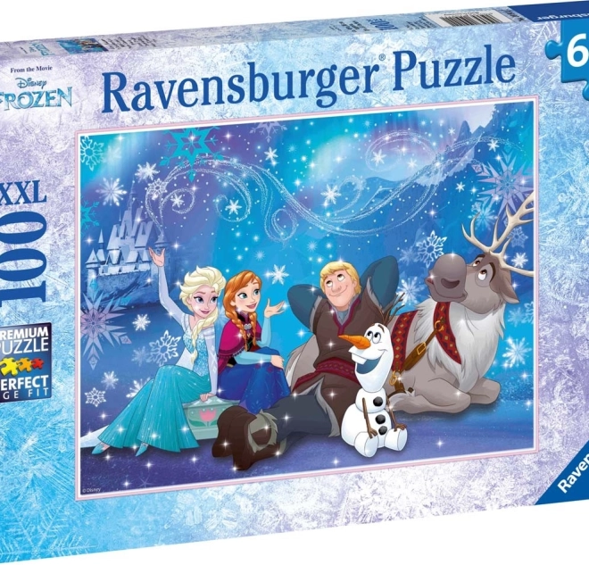 Puzzle Ravensburger Frozen - Ice Magic 100 Pieces