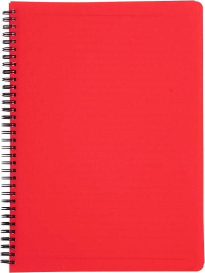 Ringblok A5 Classic rood