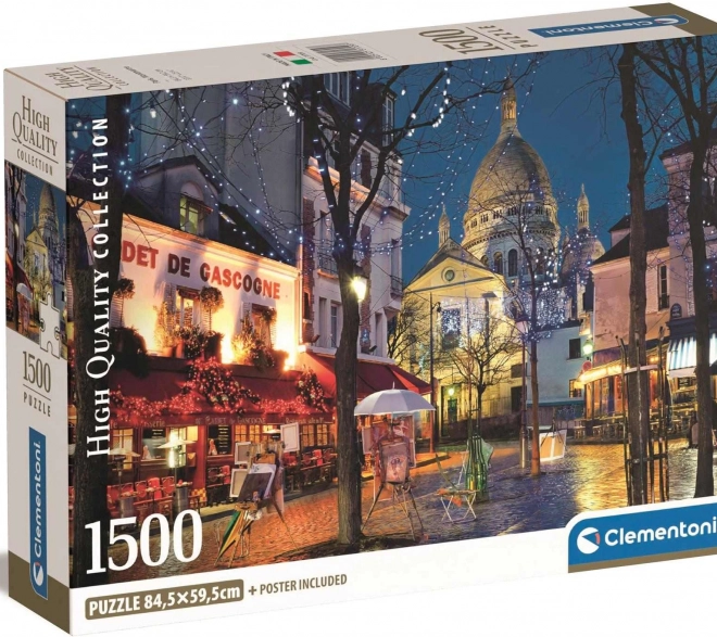 Puzzle 1500 pieces compact Paris Montmartre