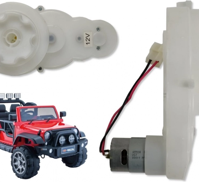 Motor met versnellingsbak 12 V 11000 RPM voor voertuig HP012