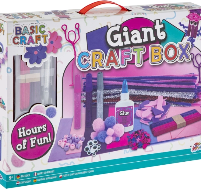 Basic Craft grand coffret créatif rose