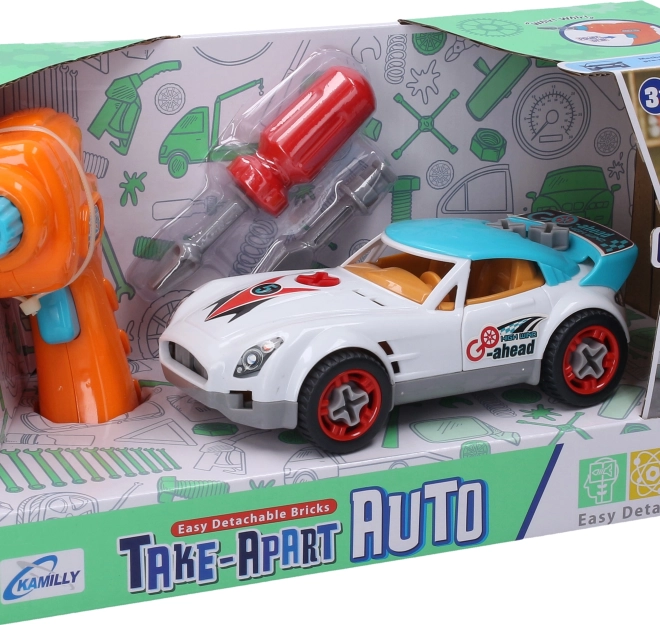 Schroefraceauto 18 cm