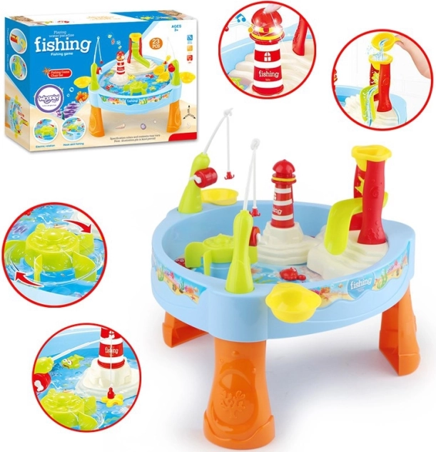 Woopie Wassertisch mit Angeln, Licht und Sound