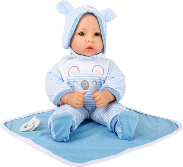 poupée Small Foot Lucas avec corps souple et accessoires