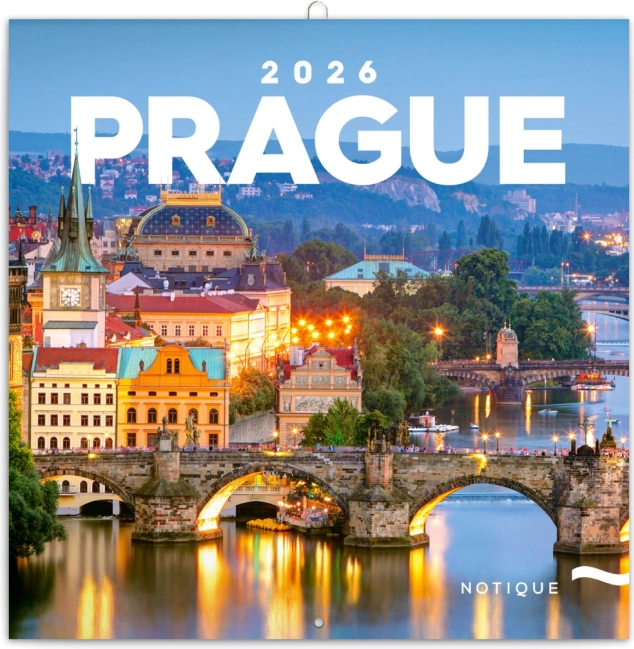 Notebook Calendar Prague 2026