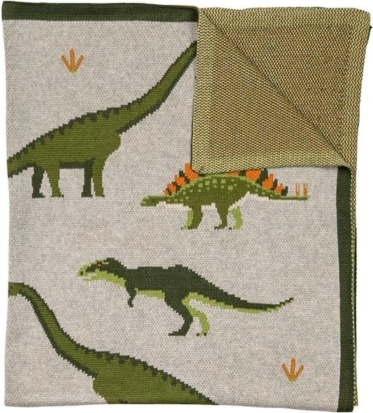 Katoenen deken Nature Planet Dino's