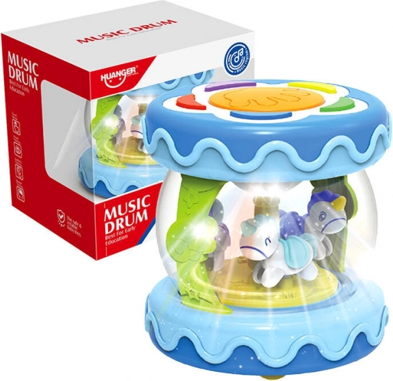 Musical Toy Drum Huanger 3in1