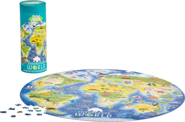 Puzzle circulaire Ridley's Games Monde en Danger 1000 pièces