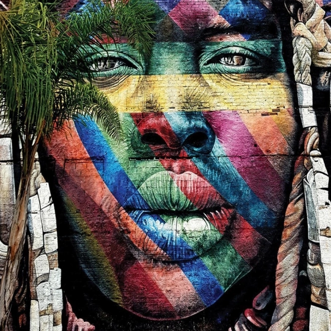 Puzzle Graffiti in Sao Paulo 260 Pieces