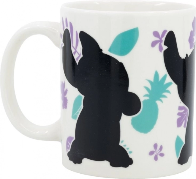 Ceramic Mug with Color-Changing Stitch Design