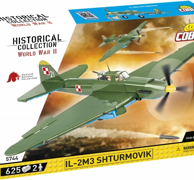 Historische Collectie WOI IL-2M3 Shturmovik 625 stenen