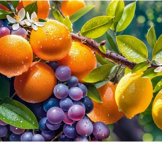 Puzzel zonnig fruit 1000 stukjes