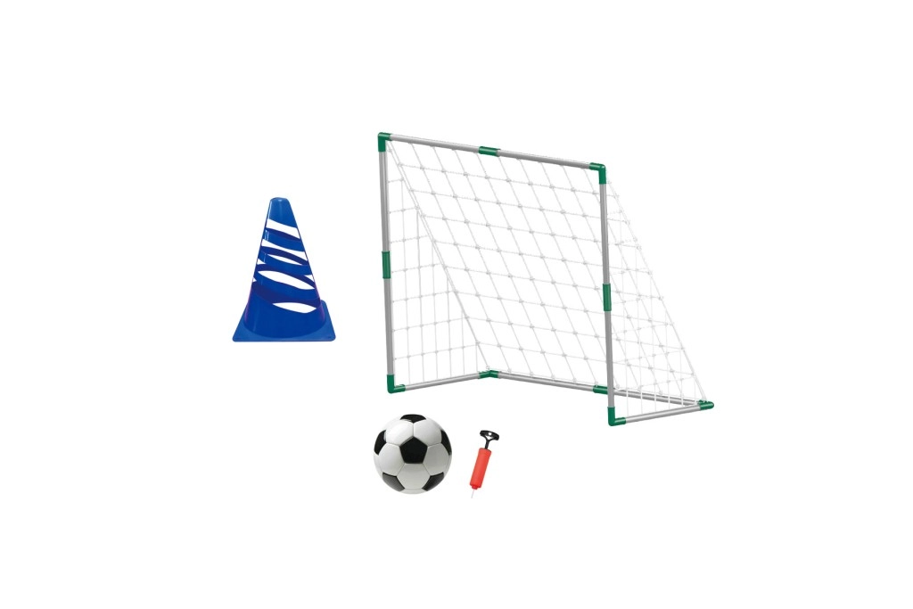 Kids' soccer set with goal, ball, and pump Kidero