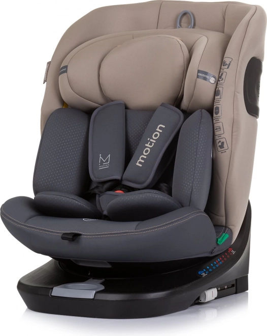 siège auto i-Size 40–150 cm avec Isofix et rotation à 360°, Macadamia