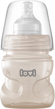 Biberon Lovi 120 ml beige