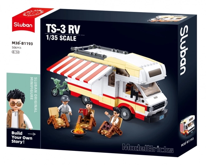 Sluban Camper in Scale 1:35