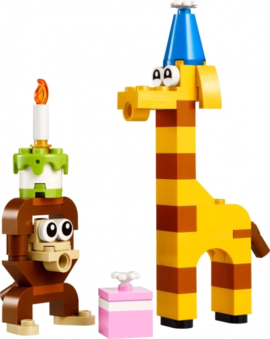 Creatieve bouwset Verjaardagsdieren