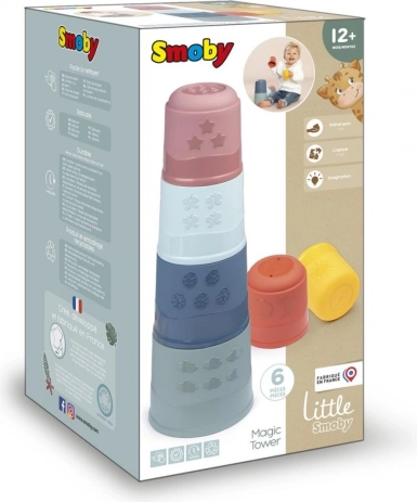 tour empilable LITTLE SMOBY – pyramide magique pour enfants