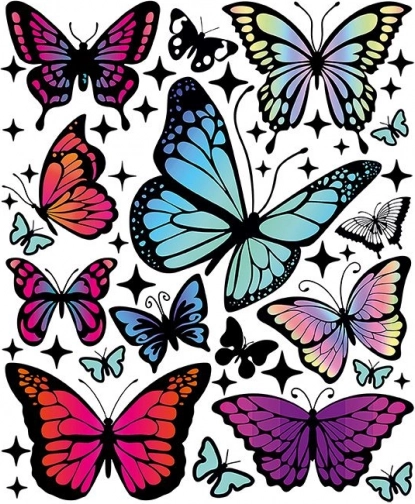 Couleurs vives et détails fins