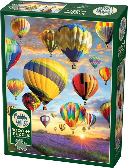 COBBLE HILL Puzzel Luchtballonnen 1000 Stukken