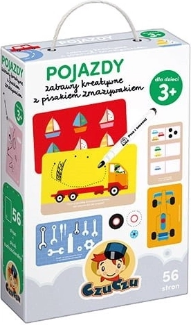 CzuCzu Véhicules – jeu créatif avec feutre effaçable