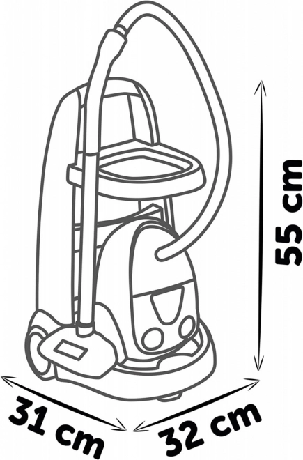 Smoby schoonmaakkarretje met stofzuiger voor kinderen