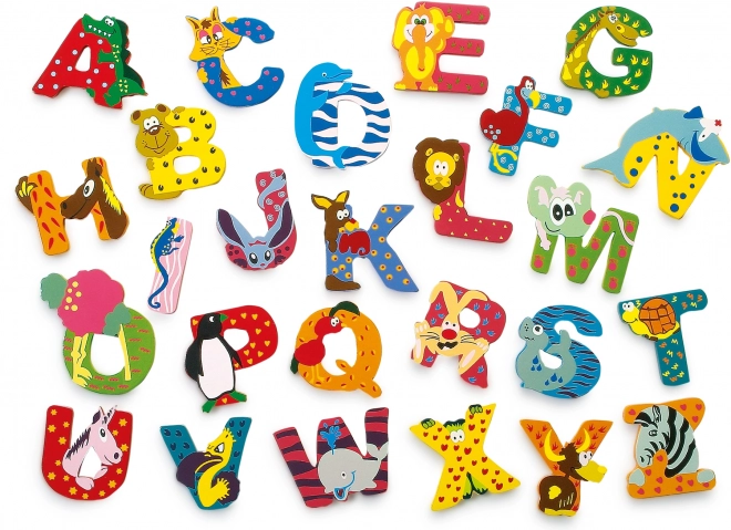 Small foot houten letter U