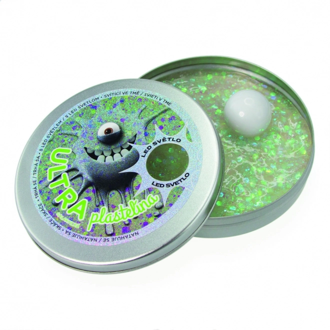 Ultraplastelina met LED-licht, 80g