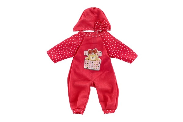 Cute polka-dot dress with cap