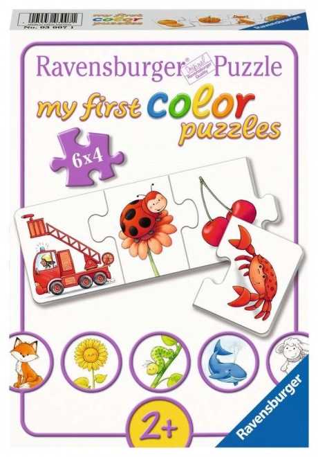 Ravensburger mes premiers puzzles colorés pour enfants