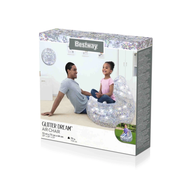 Uniek ontwerp met glitter